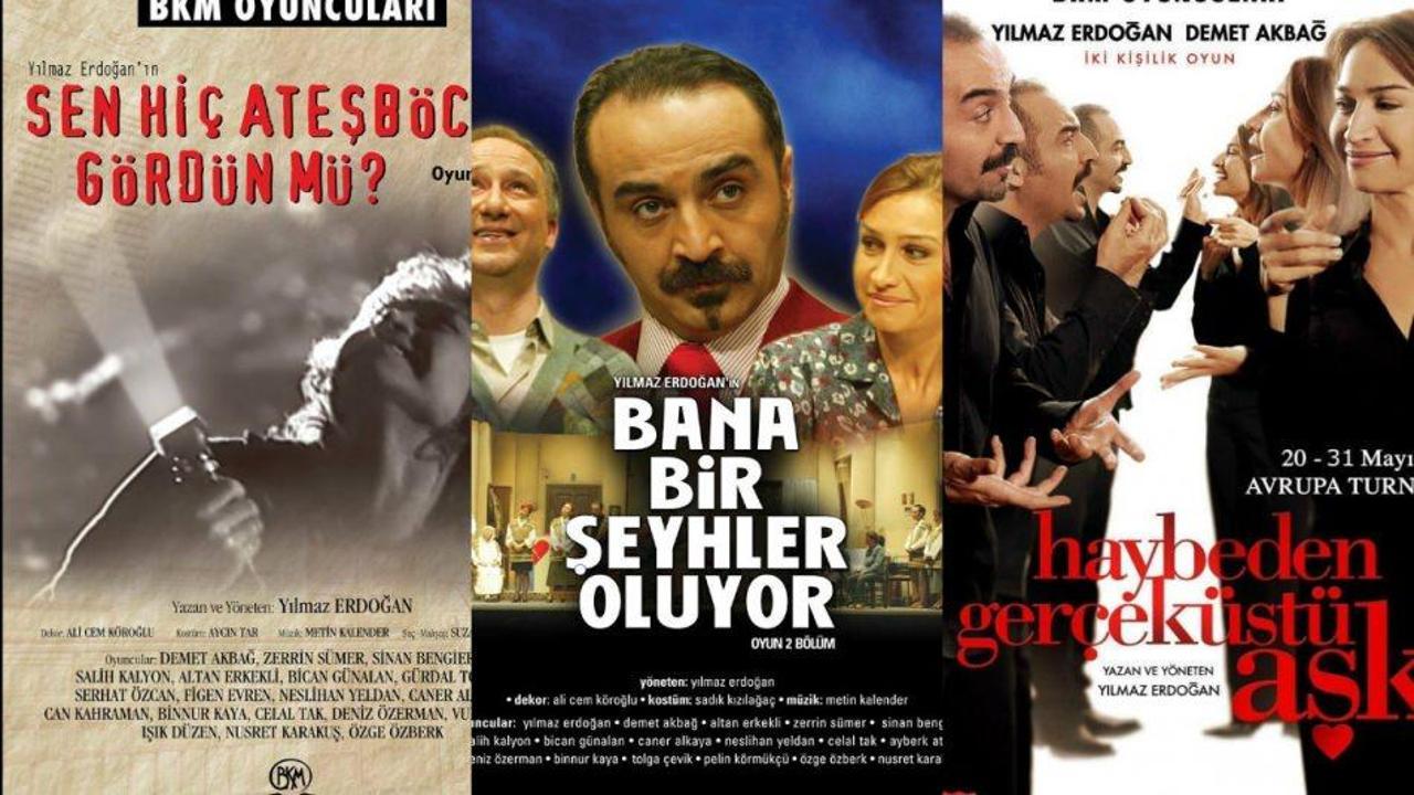Yılmaz Erdoğan'ın kaleminden &ccedil;ıkmış t&uuml;m oyunlar Puhu TV'de!
