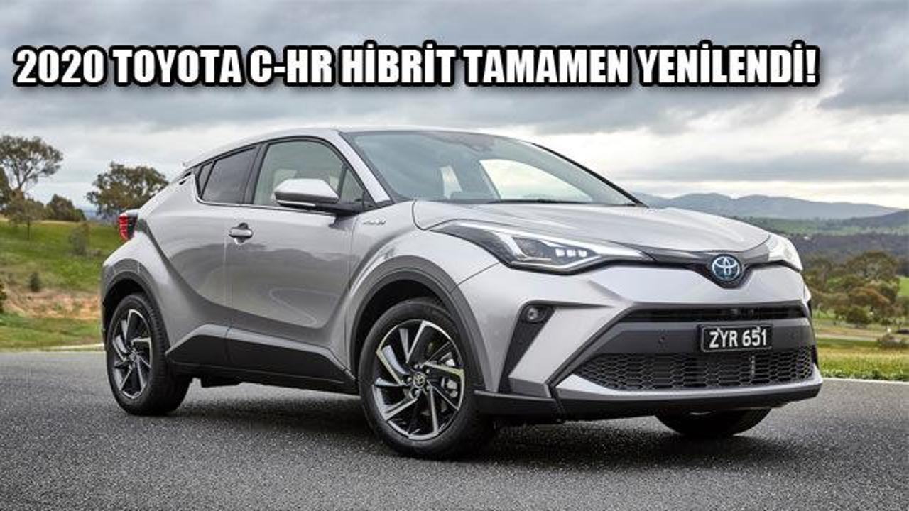 2020 Toyota C-HR hibrit tamamen yenilendi: Türkiye'de üretilen yeni C-HR'nin özellikleri!