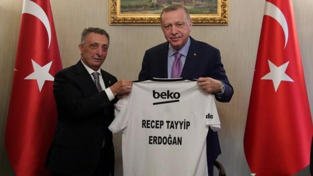 Ahmet Nur Çebi'den Cumhurbaşkanı Erdoğan'a ziyaret