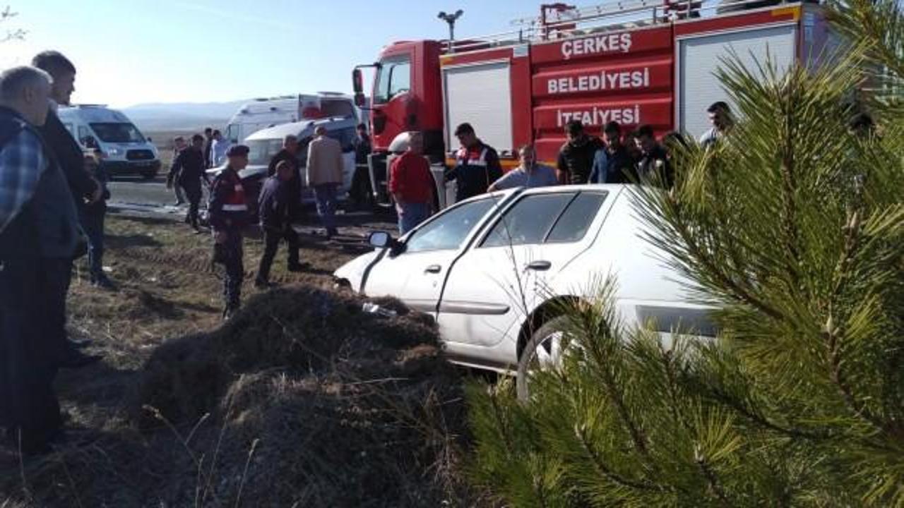 Çankırı'da feci kaza: 3 ölü