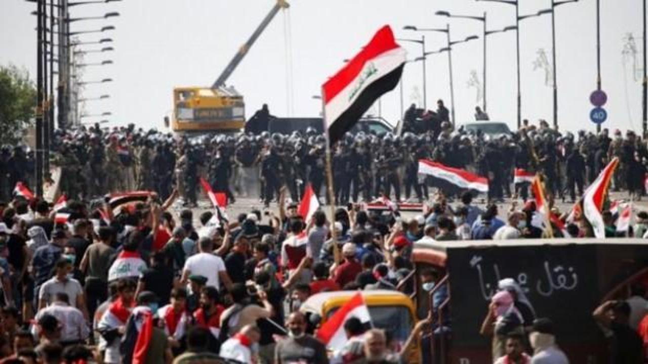 Irak'ta protestolar sürüyor: Kuveyt diplomatlarını geri çekti!