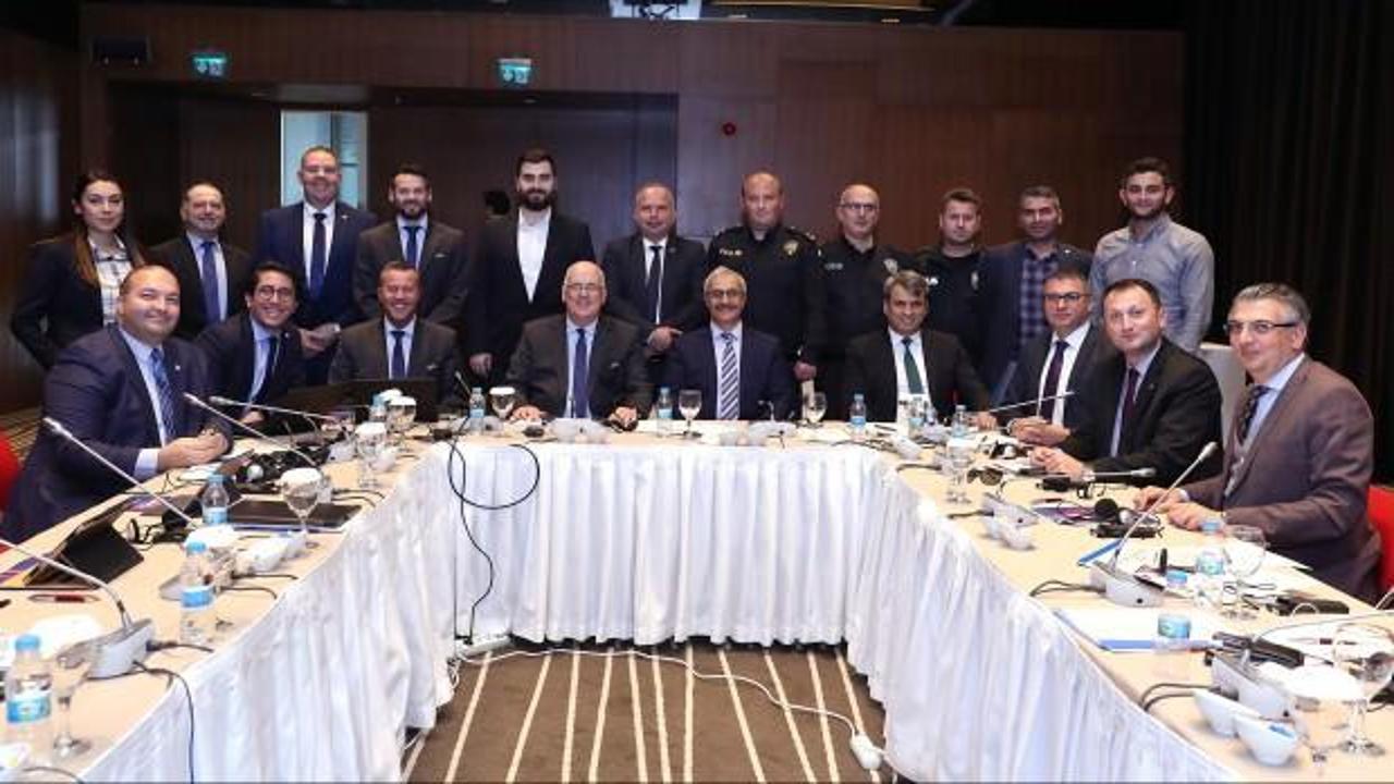 İstanbul'da Şampiyonlar Ligi finali için toplantı yapıldı