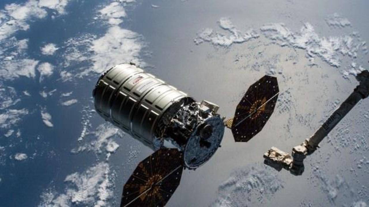 Kargo aracı Cygnus Uluslararası Uzay İstasyonu'na vardı