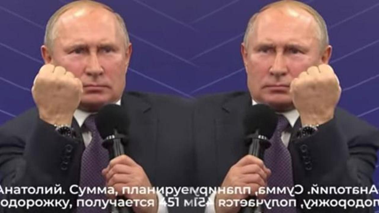 Kremlin'den Putin'in el hareketine açıklama