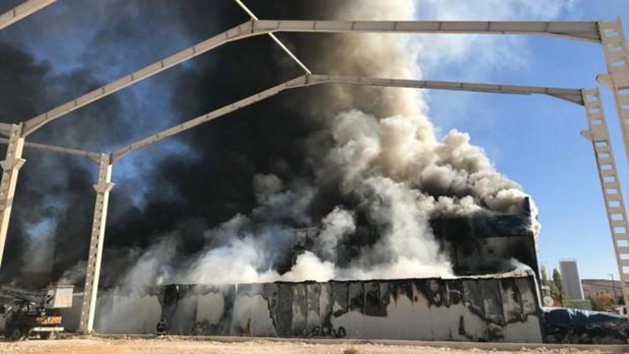Sivas'ta büyük yangın