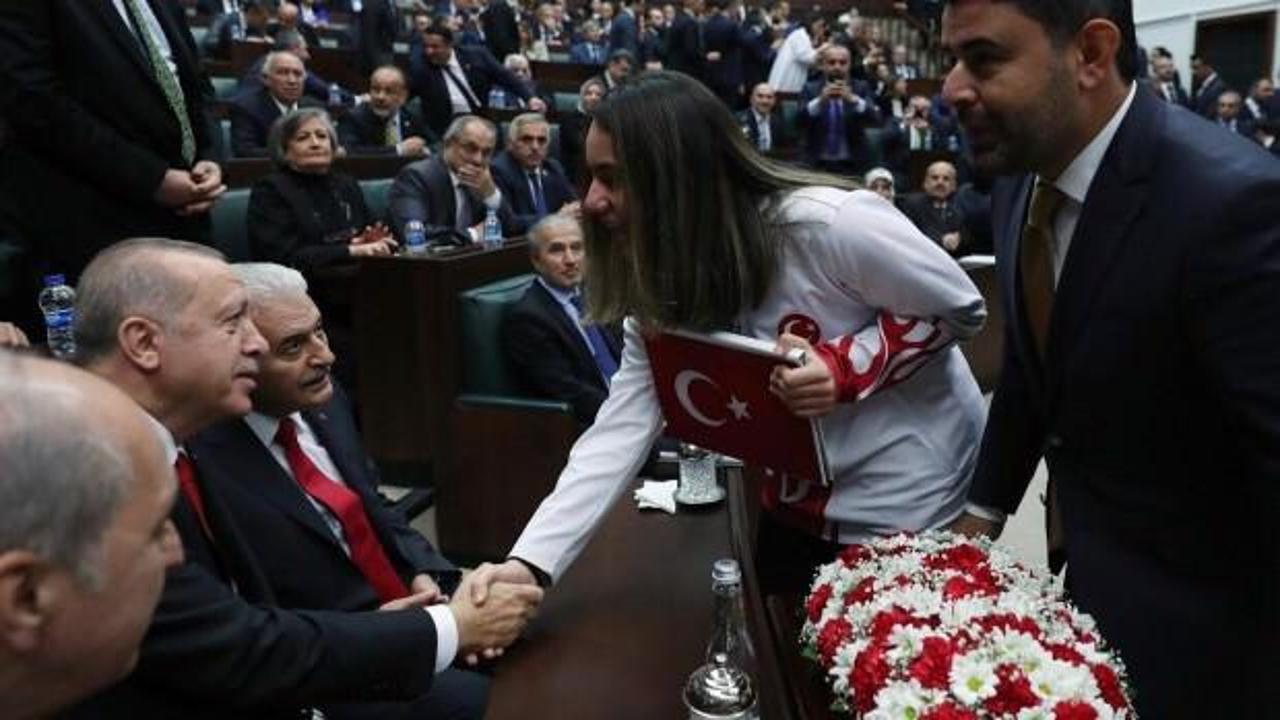 Sude Yaren Uzunçavdar, Erdoğan ile bir araya geldi