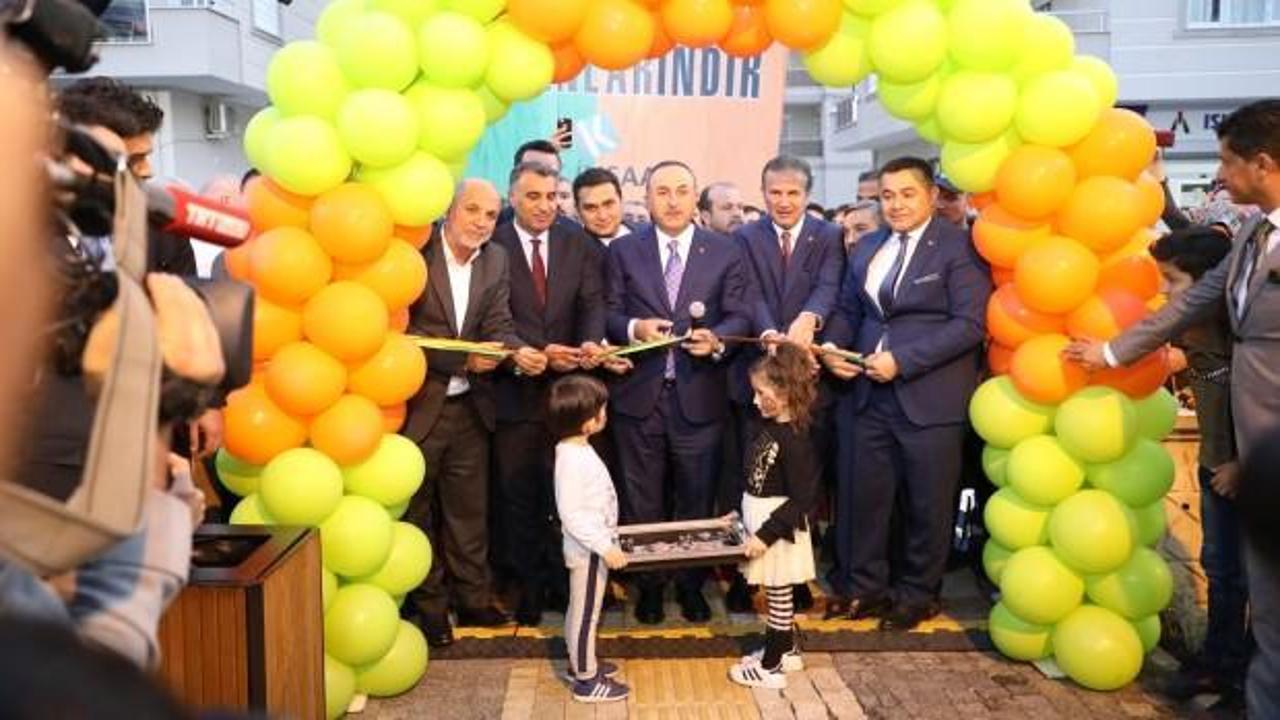 Alanya'da Josef Sural parkı açıldı