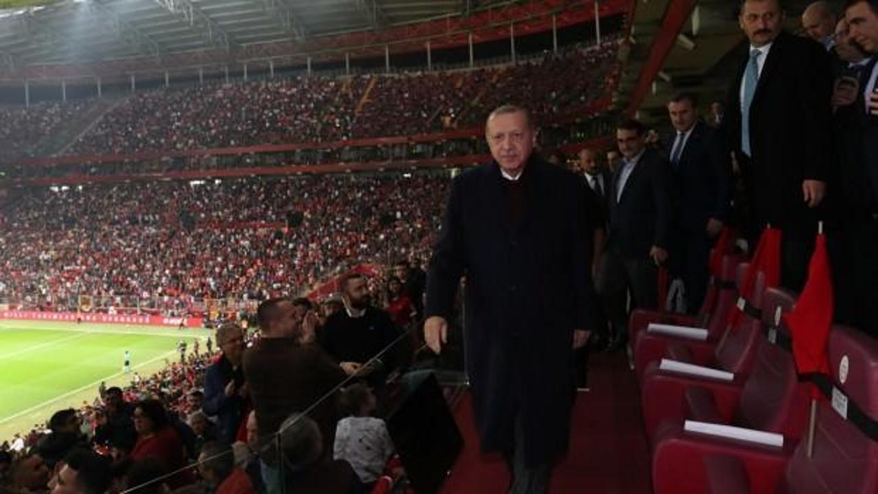 Cumhurbaşkanı Erdoğan: Tebrikler Türkiye'm