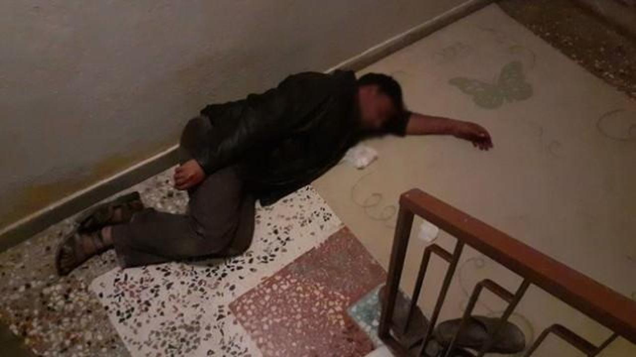 İnek hırsızı bu halde yakalandı