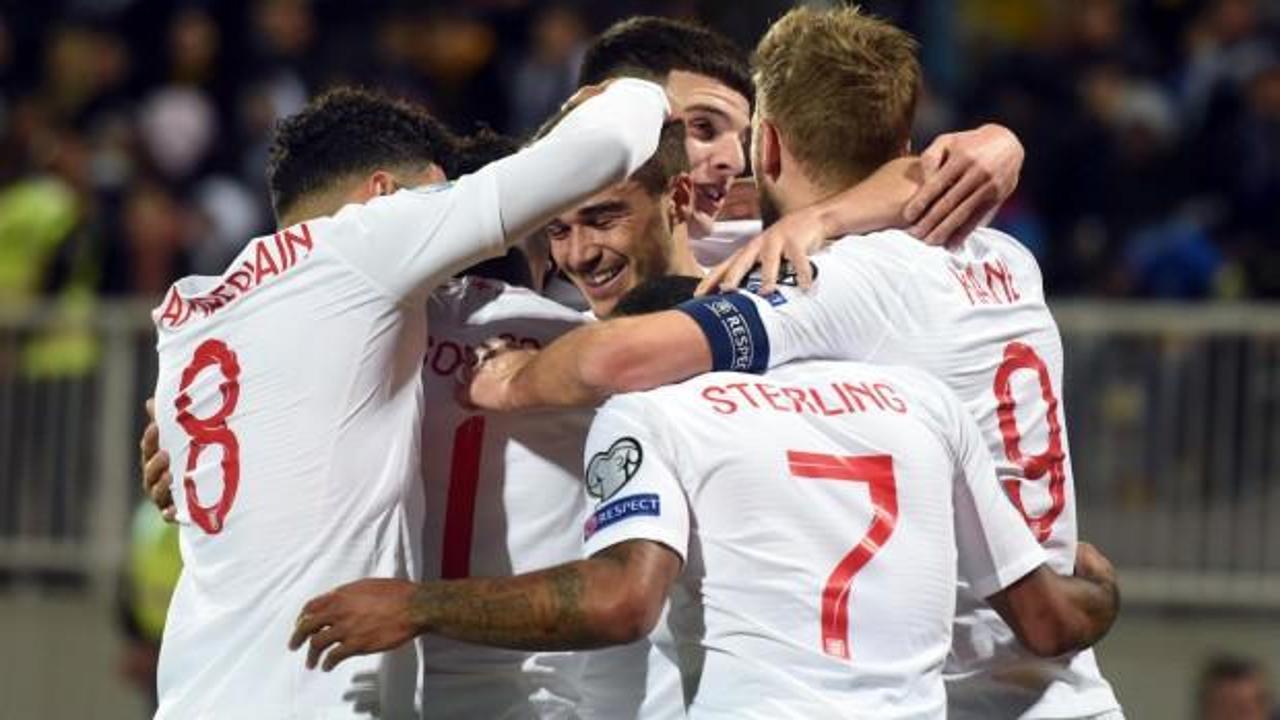 İngiltere Kosova'yı gol şovla geçti!