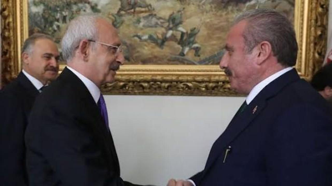Meclis Başkanı Şentop ile Kılıçdaroğlu görüşecek