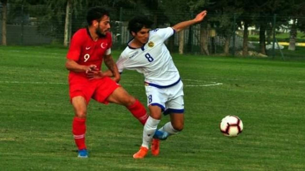 U19 Milli Takımımız Ermenistan'ı farklı geçti!