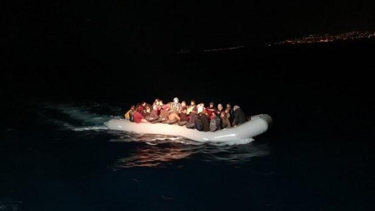 Aydın'da 55 düzensiz göçmen yakalandı