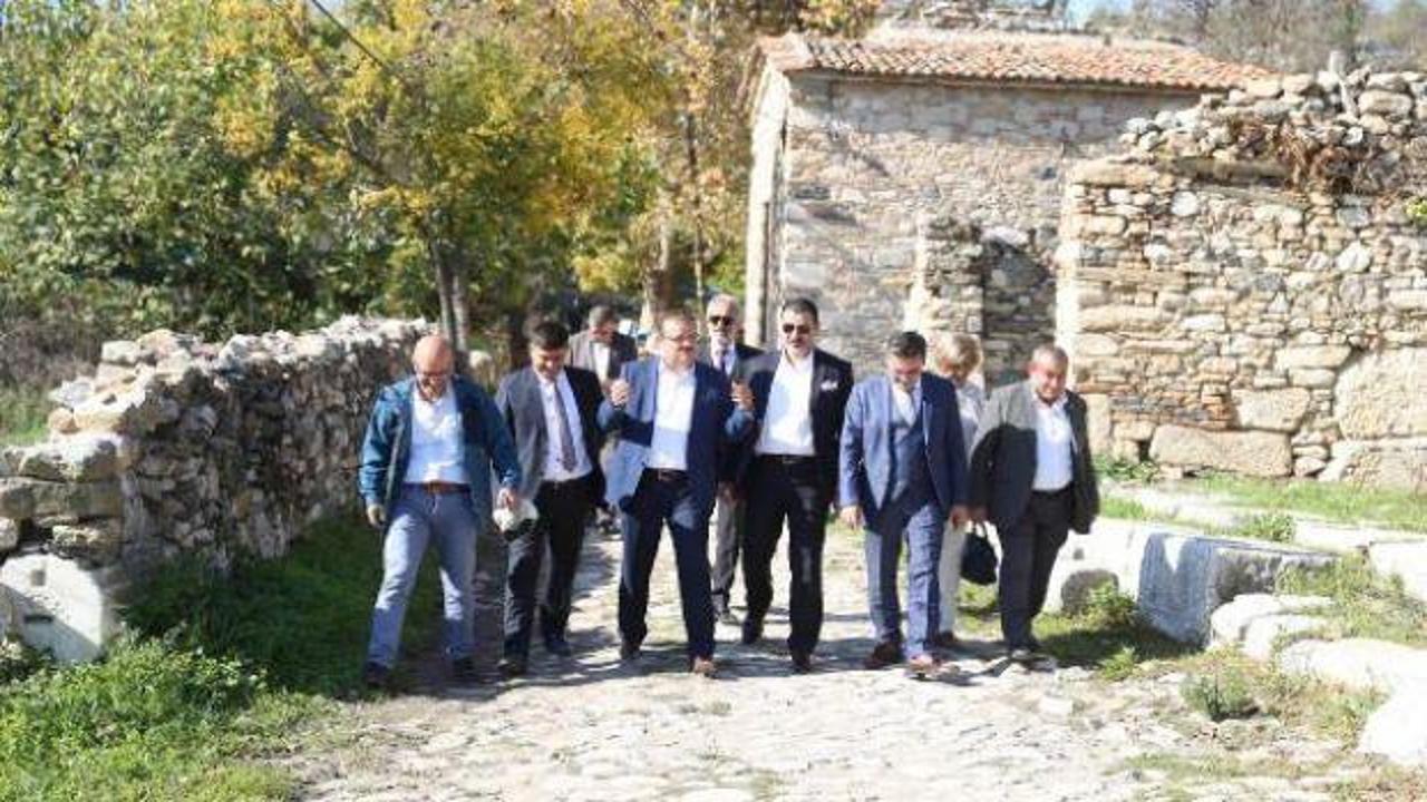 Cumhurbaşkanı Erdoğan'ın ziyaret ettiği antik kente ilgi arttı