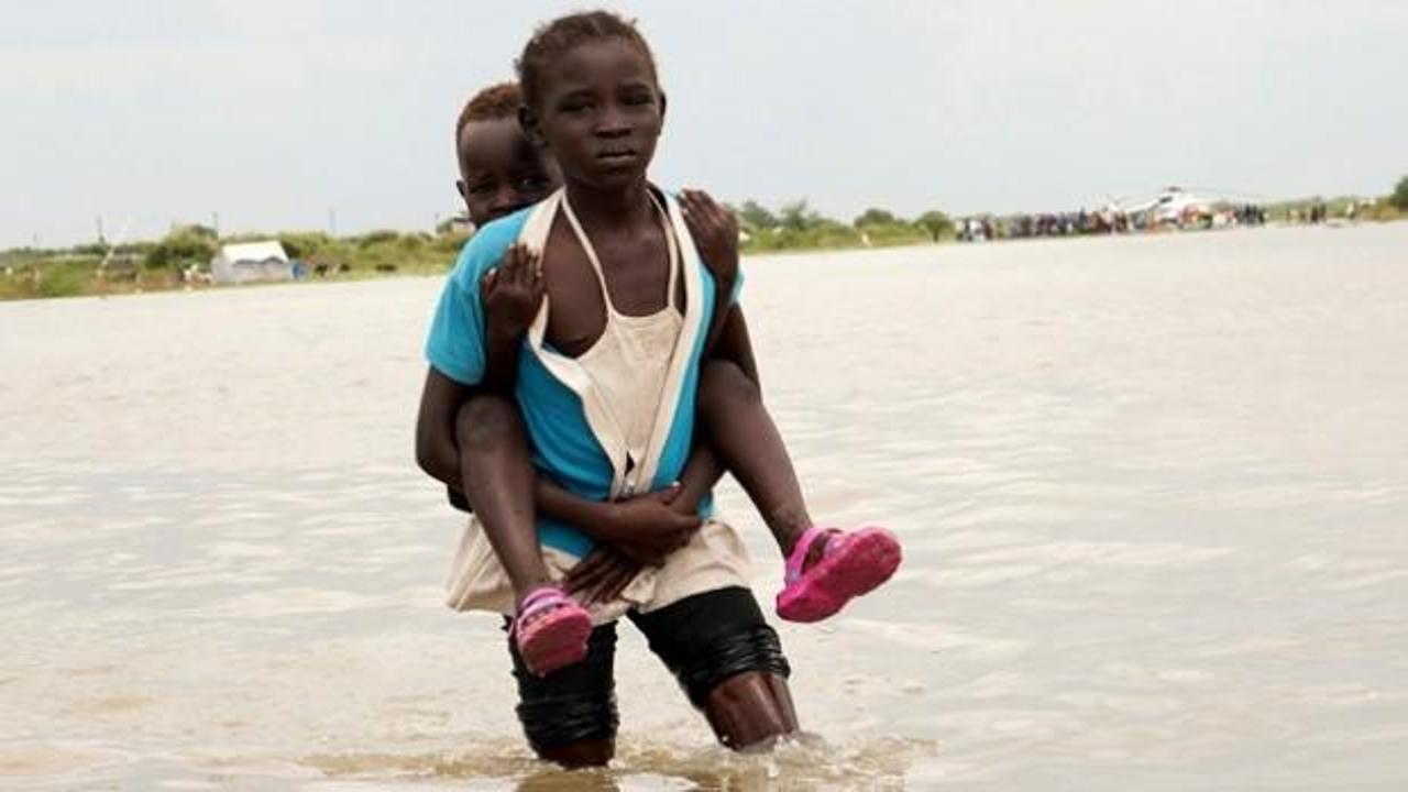 Güney Sudan'da sel felaketi can almaya devam ediyor