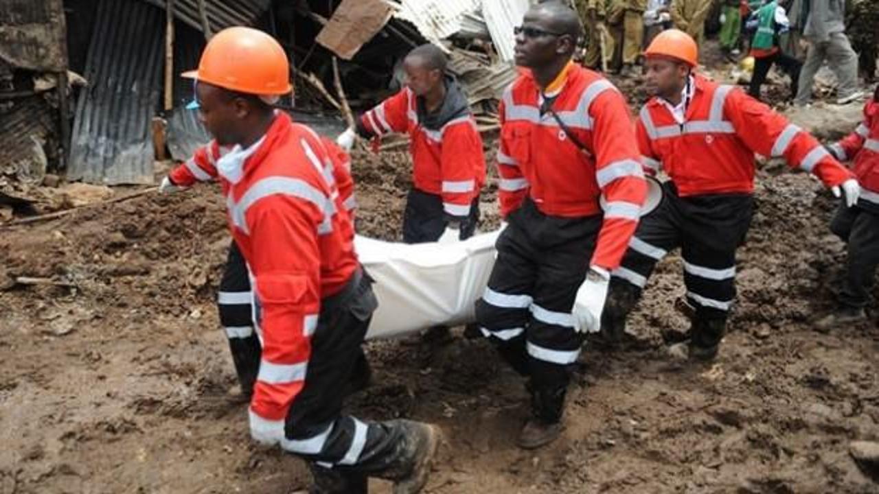 Kenya'da toprak kayması 34 can aldı