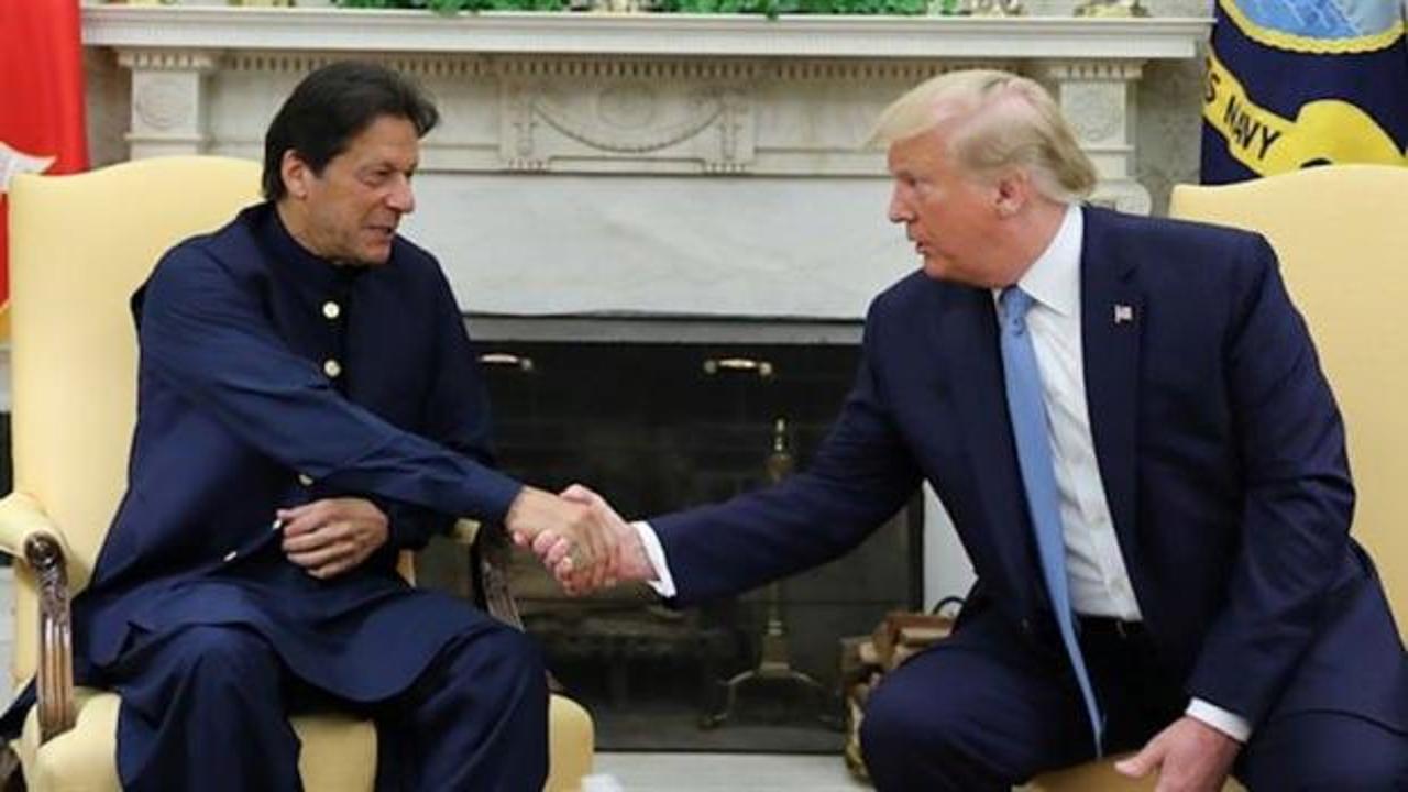 Pakistan Başbakanı Han ile Trump 'Taliban'ı görüştü 