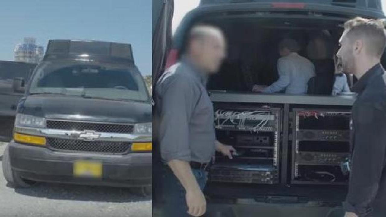 Van tipi araçlı İsrail casusu! Kıbrıs fena karıştı