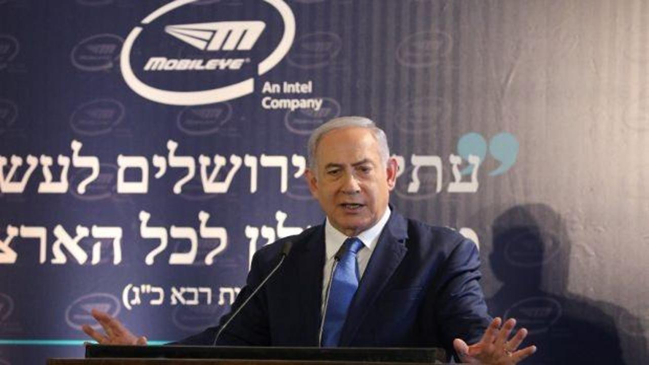 Yolsuzluk davası açılan Netanyahu'dan ilk açıklama