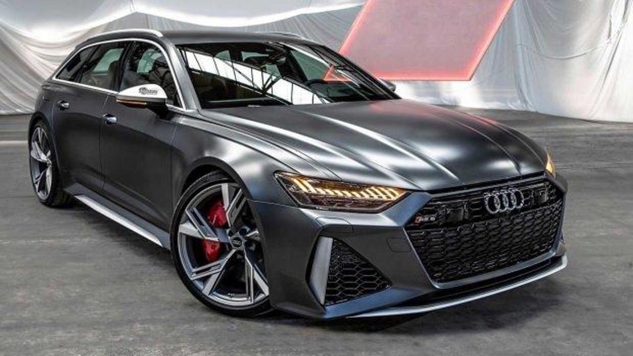 2020 Audi RS6 Avant daha konforlu ve hızlı geldi
