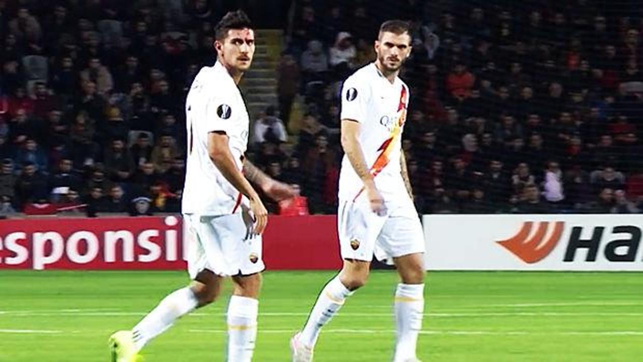 Başakşehir - Roma maçında utandıran olay!