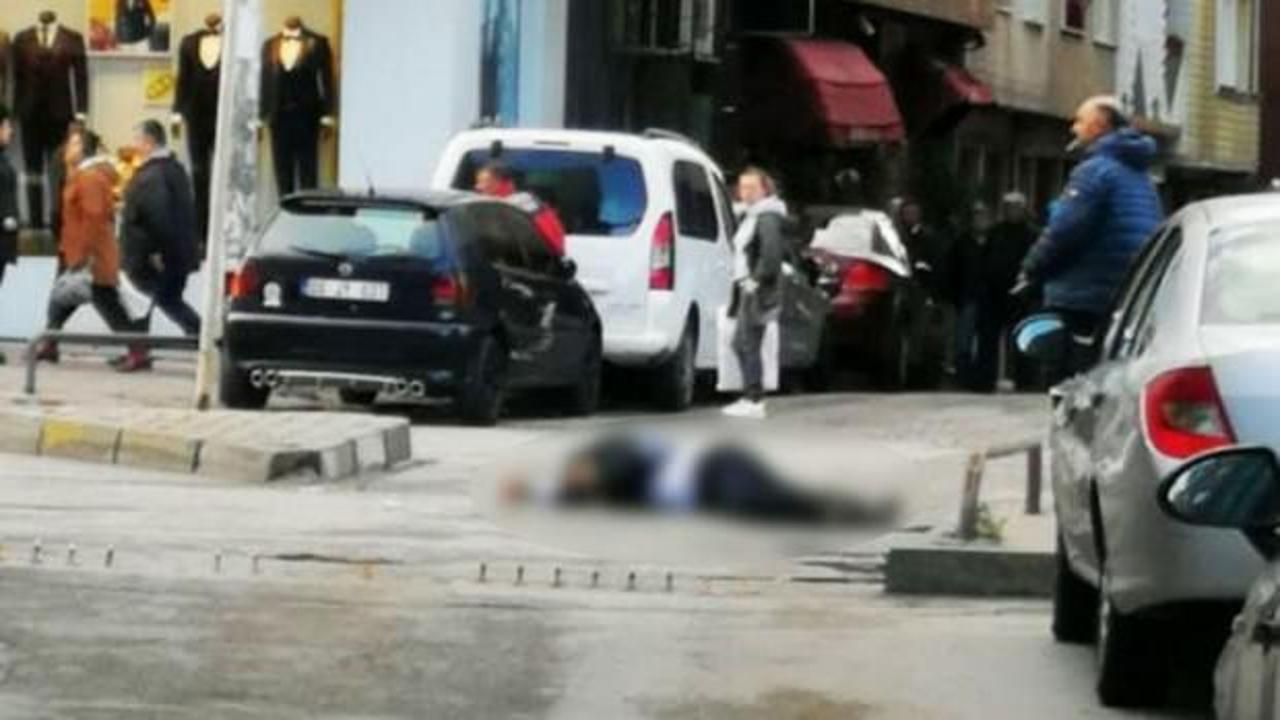 İstanbul'da sokak ortasında korkunç olay! Öldürüp başında bekledi