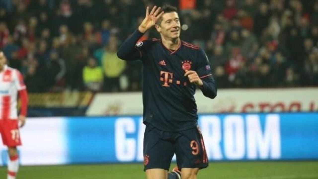Lewandowski coştu, Bayern gol yağdırdı!