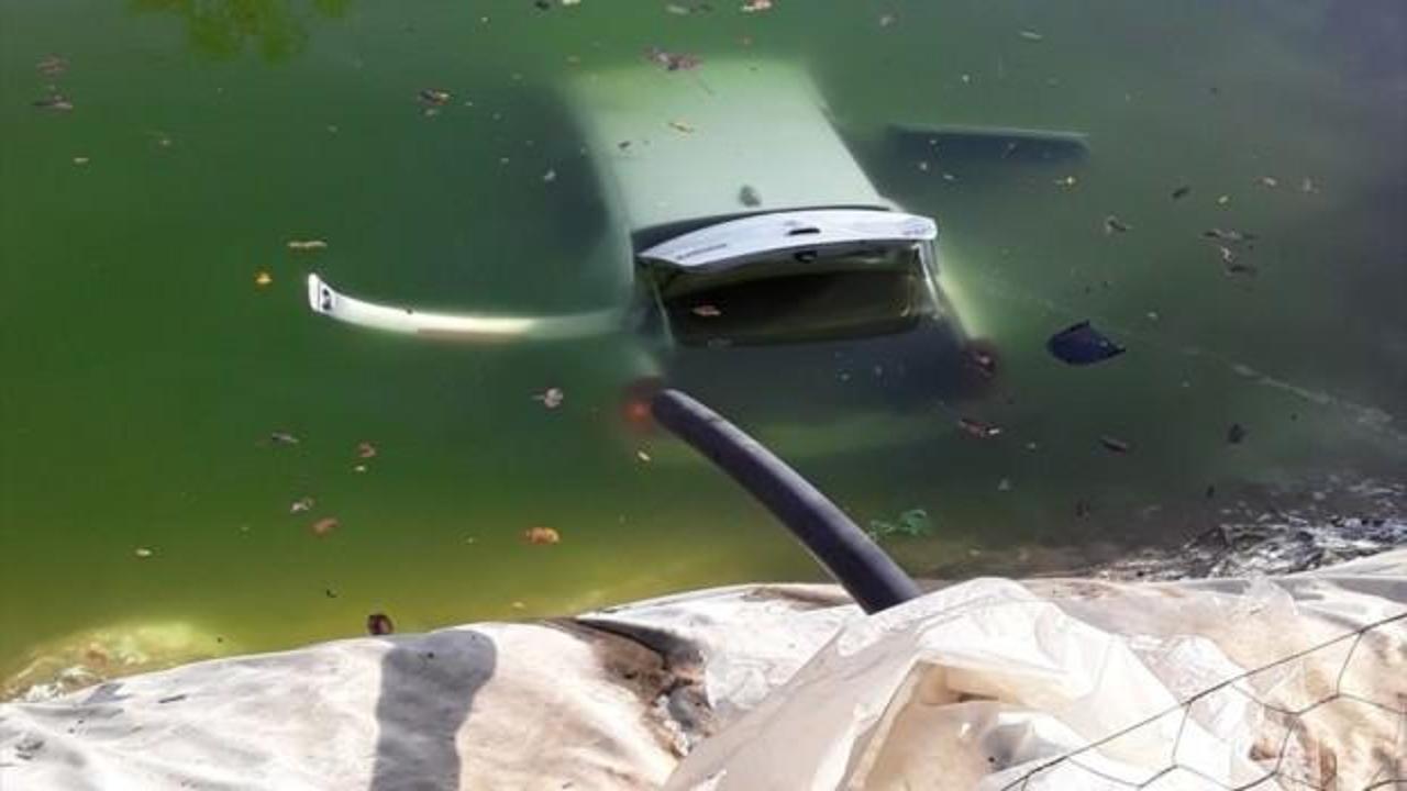 Mersin'de havuza düşen otomobildeki kadın öldü