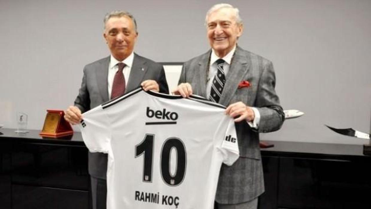 Beşiktaş'tan Rahmi Koç'a geçmiş olsun mesajı