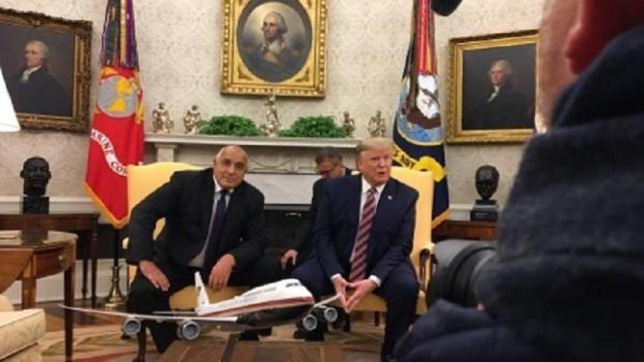 Trump Borisov ile Beyaz Saray'da görüştü