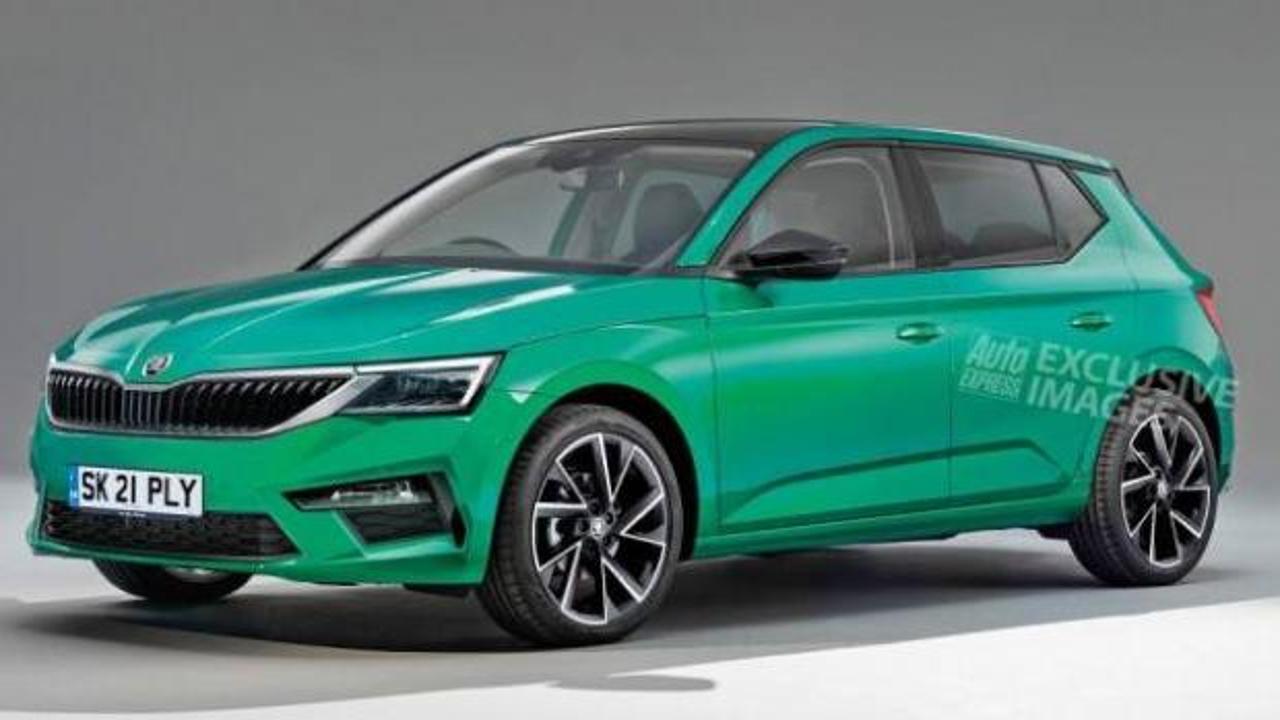 2020 Skoda Fabia'nın ilk görselleri sızdırıldı