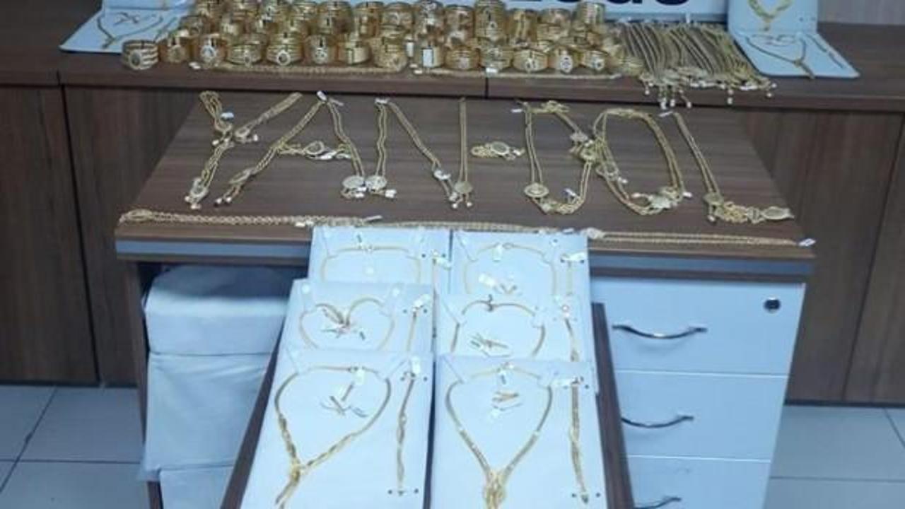 2 milyon liralık altın çaldıkları iddia edilen şüpheliler yakalandı