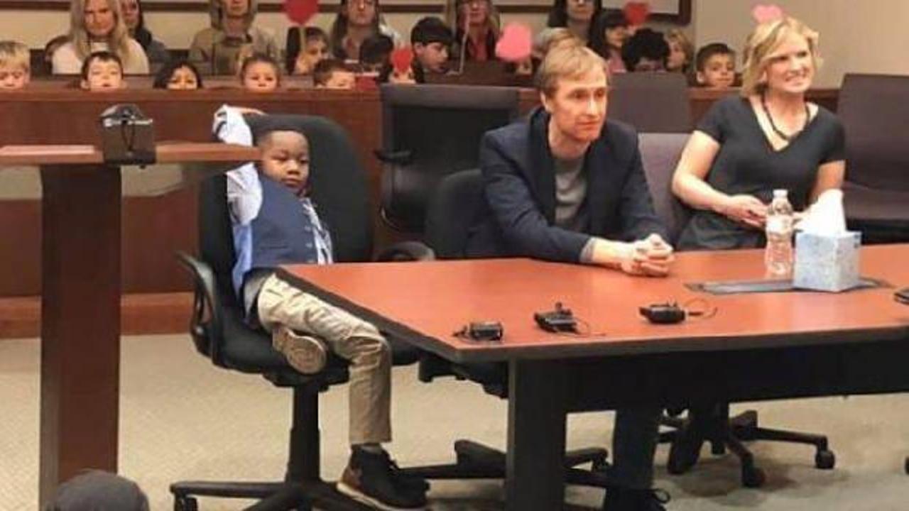 ABD'de dikkat çeken detay! 5 yaşındaki çocuk mahkemeye çıktı ve...