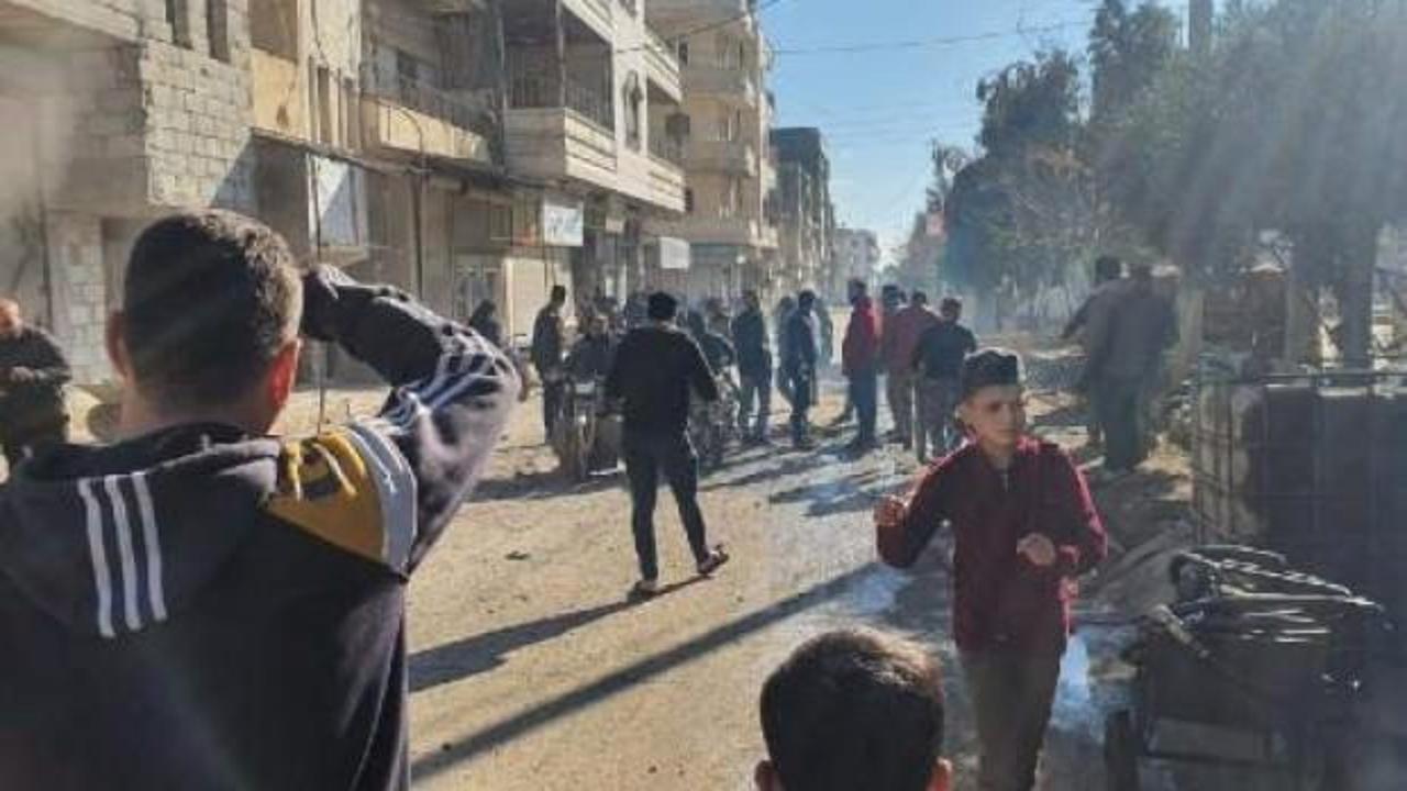 Azez'e havan ve roketli saldırı: 1 ölü, 7  yaralı