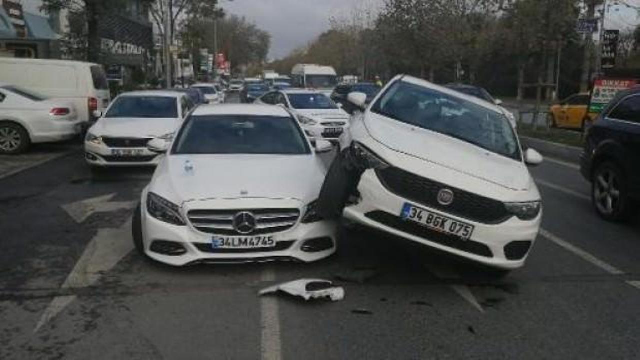Bakırköy'de ilginç kaza