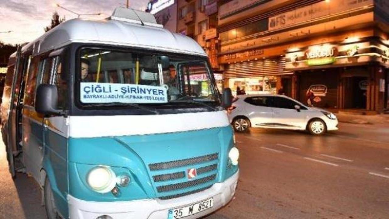 İzmir'de minibüslere yüzde 17 zam