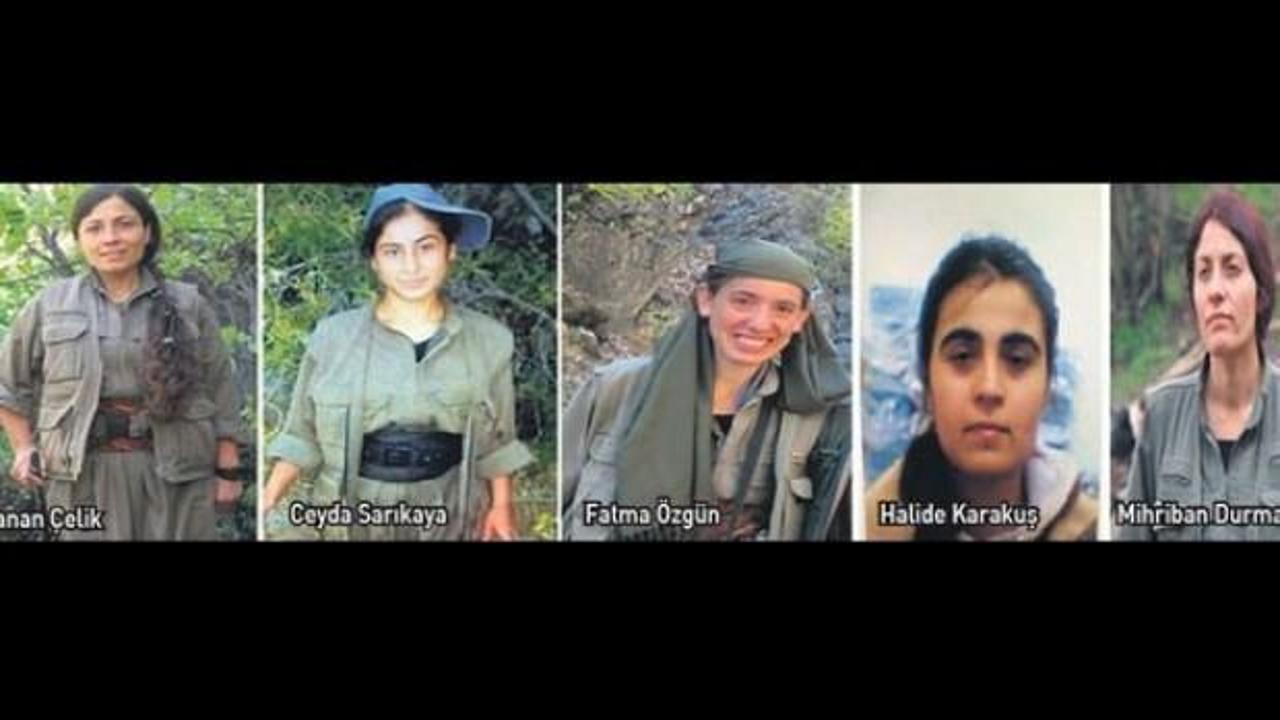 Kadın teröristlerin son konuşmaları! 'Her yerde asker var, ölüyoruz'