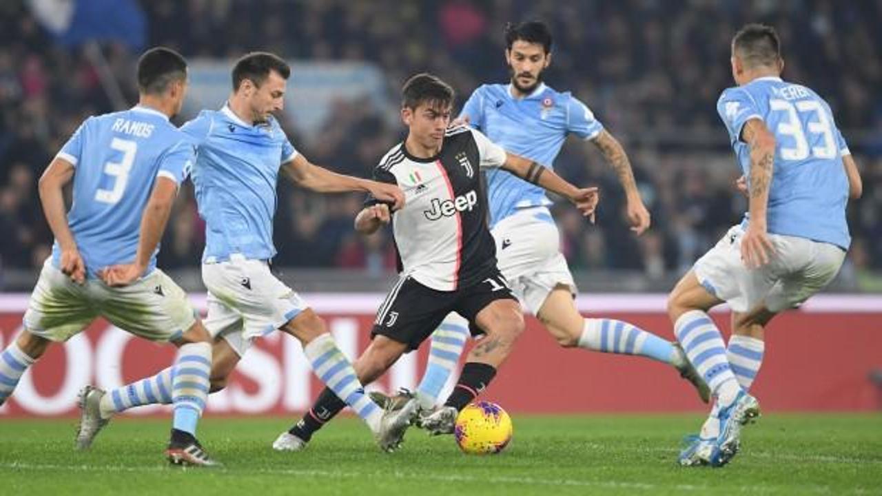 Lazio, Juventus'a bu sezonki ilk mağlubiyetini yaşattı