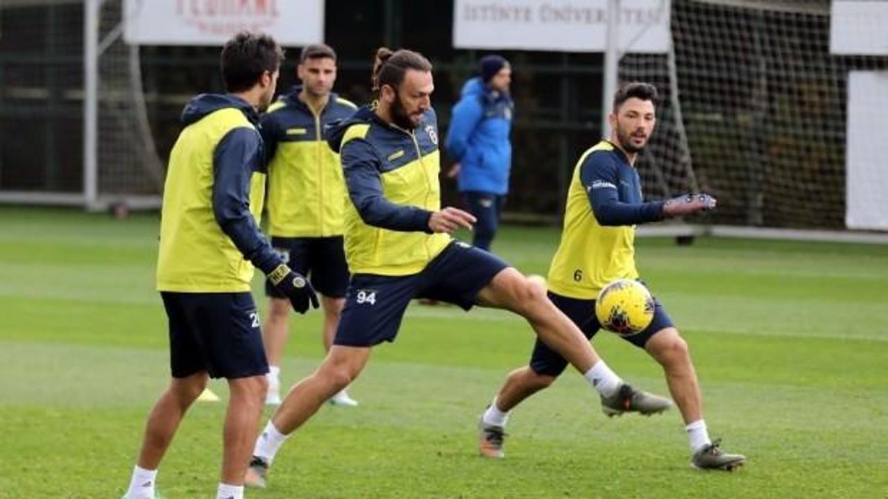 Mevlüt Erdinç ve Hasan Ali takımdan ayrı çalıştı