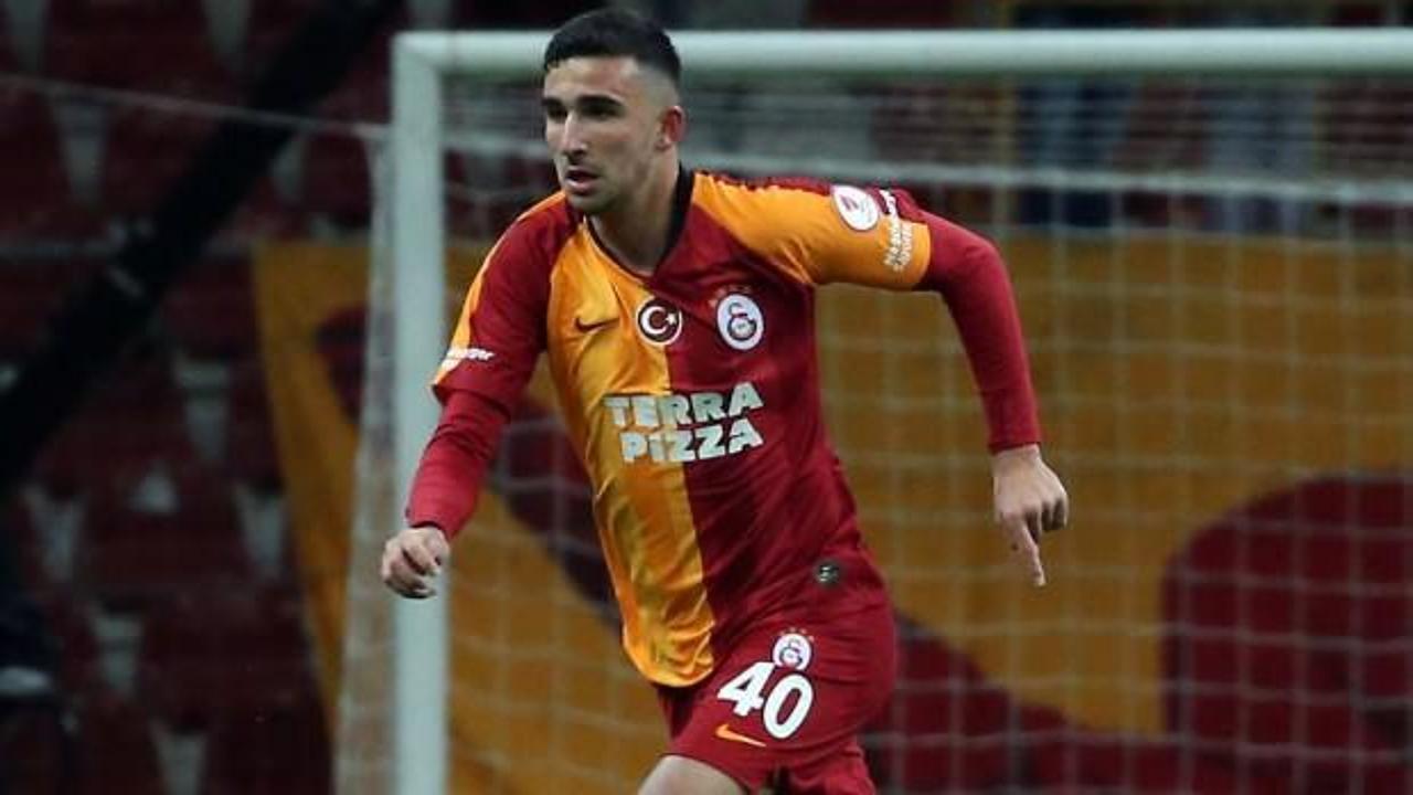Galatasaray'da 16'lık Emin Bayram sahaya indi