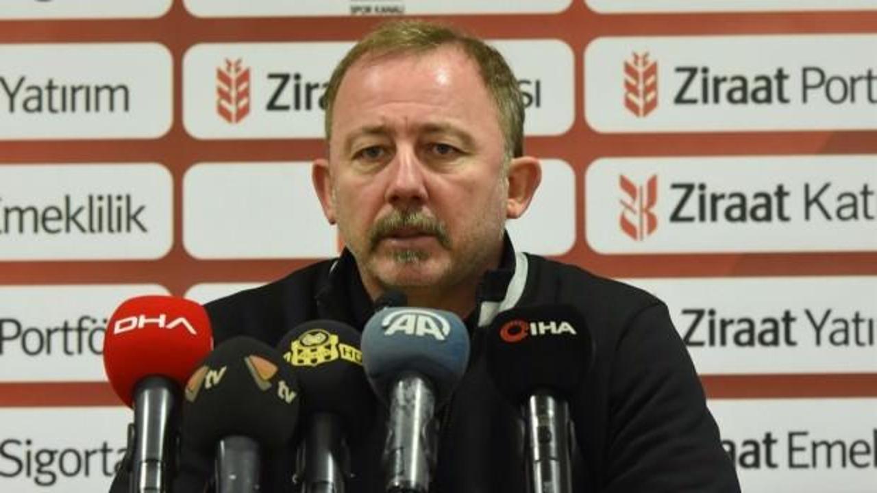  Sergen Yalçın'dan Sivasspor itirafı