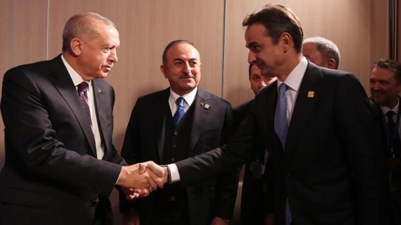 Erdoğan ile görüşen Miçotakis'ten flaş açıklama