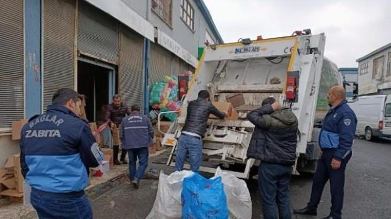 Esnaf kendisini ihbar etti, belediye imha etti