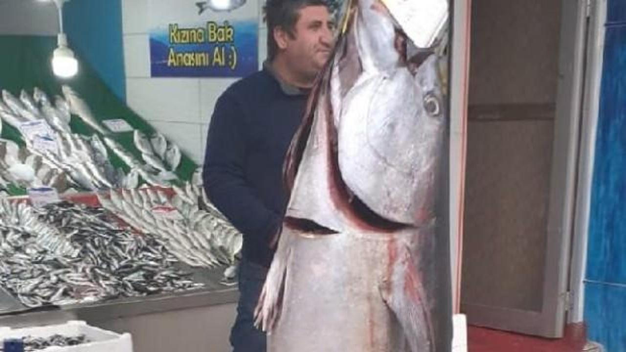G&ouml;ren d&ouml;n&uuml;p bir daha baktı! 140 kilo...