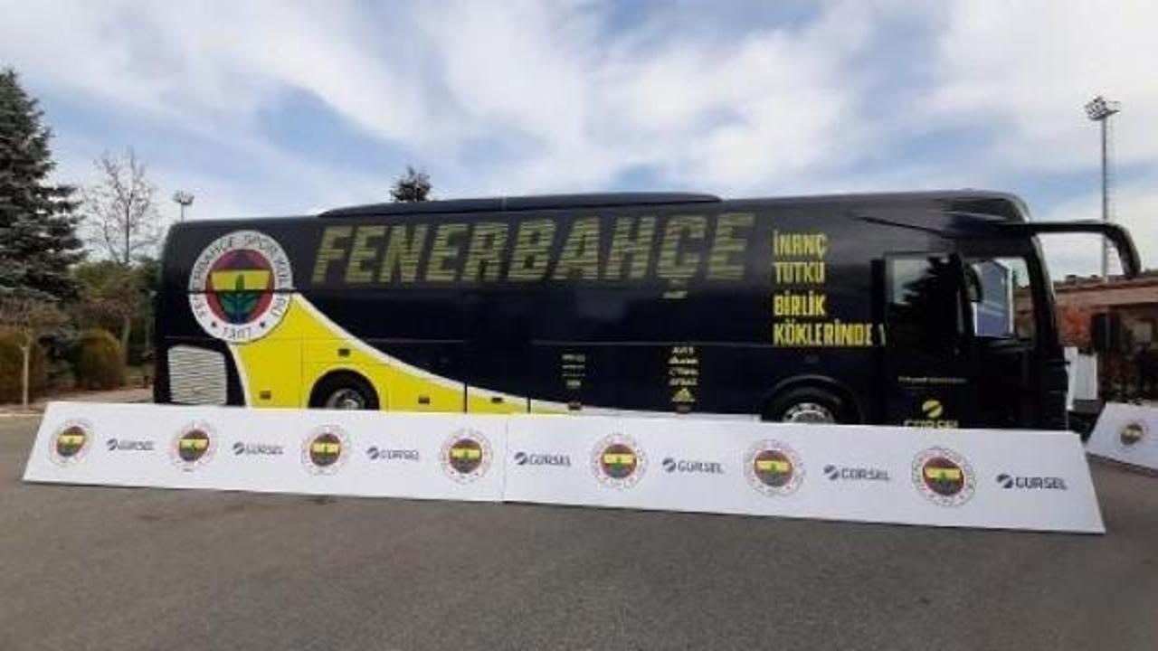 Fenerbahçe'nin yeni takım otobüsü teslim edildi
