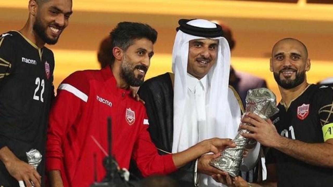 Katar ve Kuveyt'ten Körfez Ulusları Kupası şampiyonu Bahreyn'e tebrik