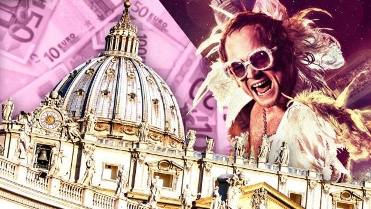 Vatikan'ın dilemması: Elton John filmine yatırımcı olmuşlar
