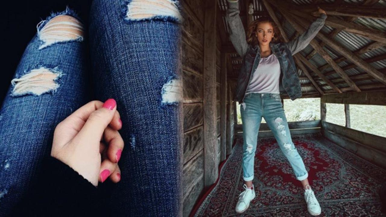 Dizleri yırtılan kot nasıl yamalanır? Yırtık kot nasıl yamalanır?