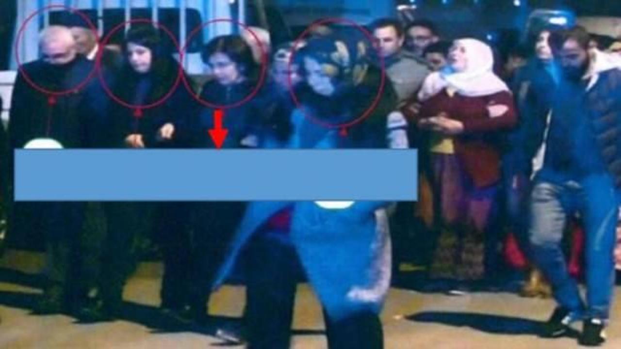 HDP'li Belediye Başkanı Eren Bülbül’ü şehit eden teröristin cenazesindeymiş