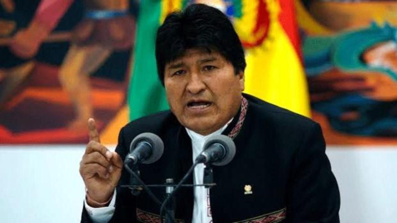 Evo Morales'ten 'yakalama kararı' sonrası açıklama